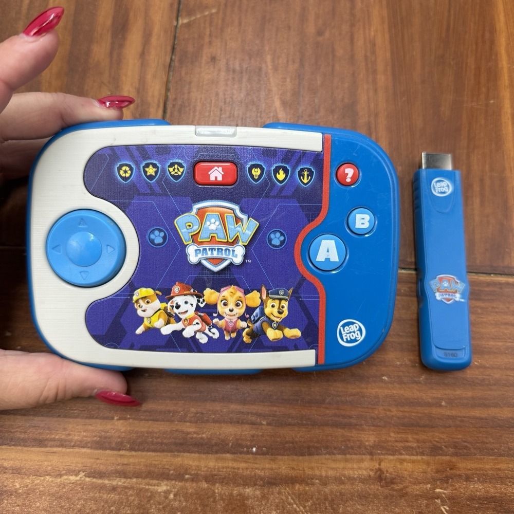 Leap Frog Paw Patrol To The Rescue Learning Video Game Wireless Controller HDMI